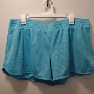 Sky Blue Women's Athletic Shorts
